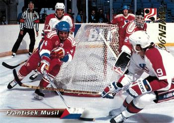 #111 Frantisek Musil - Czech Republic - 1996 Semic Collections Wien-96 Hockey