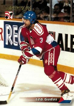 #112 Leo Gudas - Czech Republic - 1996 Semic Collections Wien-96 Hockey