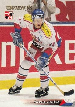 #118 Pavel Janku - Czech Republic - 1996 Semic Collections Wien-96 Hockey