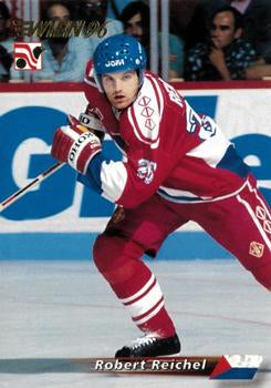 #128 Robert Reichel - Czech Republic - 1996 Semic Collections Wien-96 Hockey