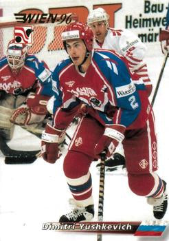 #137 Dimitri Yushkevich - Russia - 1996 Semic Collections Wien-96 Hockey