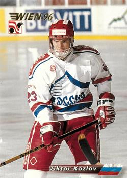 #147 Viktor Kozlov - Russia - 1996 Semic Collections Wien-96 Hockey