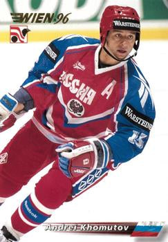 #152 Andrei Khomutov - Russia - 1996 Semic Collections Wien-96 Hockey