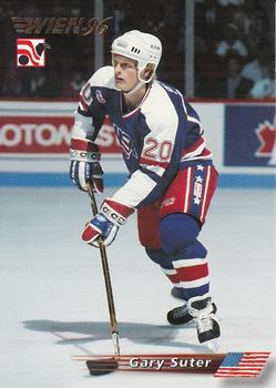 #162 Gary Suter - USA - 1996 Semic Collections Wien-96 Hockey