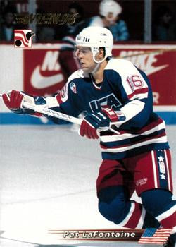 #165 Pat LaFontaine - USA - 1996 Semic Collections Wien-96 Hockey