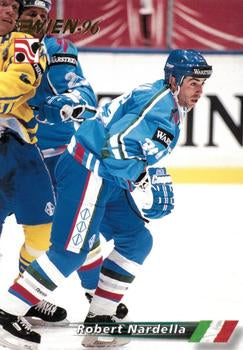 #177 Robert Nardella - Italy - 1996 Semic Collections Wien-96 Hockey
