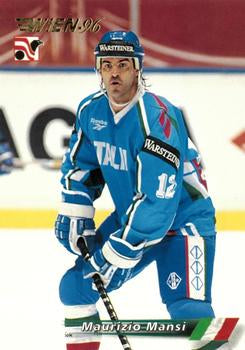 #179 Maurizio Mansi - Italy - 1996 Semic Collections Wien-96 Hockey
