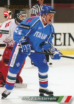 #181 Mario Chitarroni - Italy - 1996 Semic Collections Wien-96 Hockey