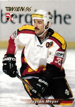 #195 Jayson Meyer - Germany - 1996 Semic Collections Wien-96 Hockey