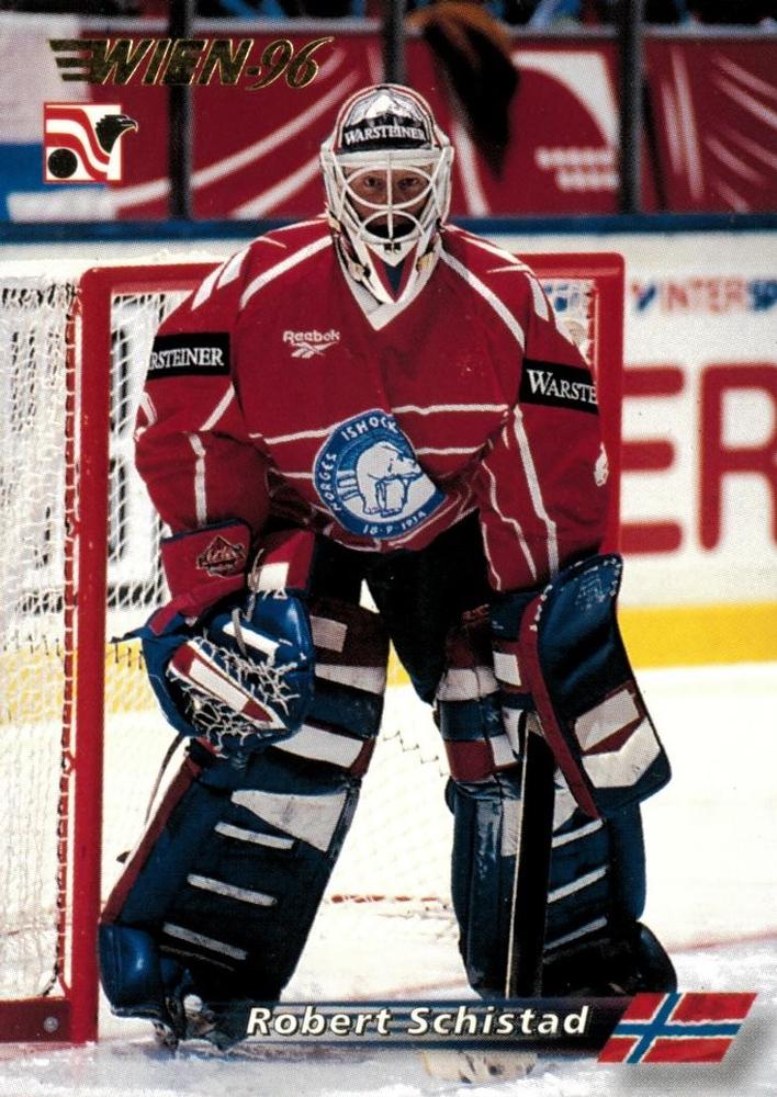 #201 Robert Schistad - Norway - 1996 Semic Collections Wien-96 Hockey