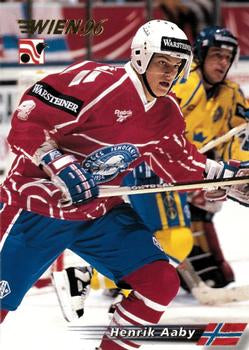 #208 Henrik Aaby - Norway - 1996 Semic Collections Wien-96 Hockey