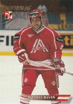 #218 Werner Kerth - Austria - 1996 Semic Collections Wien-96 Hockey