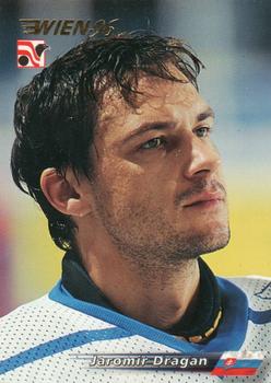 #220 Jaromir Dragan - Slovakia - 1996 Semic Collections Wien-96 Hockey
