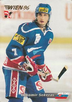 #222 Lubomir Sekeras - Slovakia - 1996 Semic Collections Wien-96 Hockey
