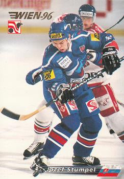 #230 Jozef Stumpel - Slovakia - 1996 Semic Collections Wien-96 Hockey
