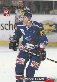 #231 Miroslav Satan - Slovakia - 1996 Semic Collections Wien-96 Hockey