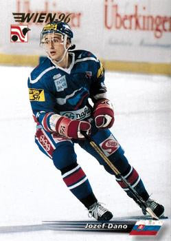 #236 Jozef Dano - Slovakia - 1996 Semic Collections Wien-96 Hockey