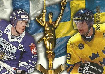 #237 Saku Koivu / Mikael Renberg - Finland / Sweden - 1996 Semic Collections Wien-96 Hockey