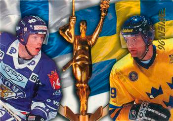 #238 Saku Koivu / Mikael Renberg - Finland / Sweden - 1996 Semic Collections Wien-96 Hockey