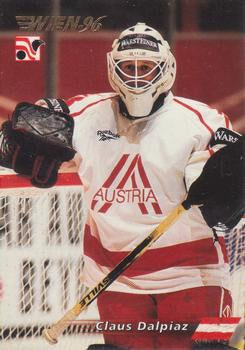 #210 Claus Dalpiaz - Austria - 1996 Semic Collections Wien-96 Hockey