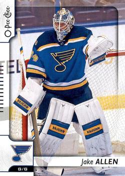#481 Jake Allen - St. Louis Blues - 2017-18 O-Pee-Chee Hockey
