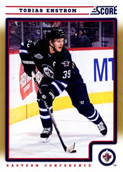#481 Tobias Enstrom - Winnipeg Jets - 2012-13 Score - Gold Rush Hockey