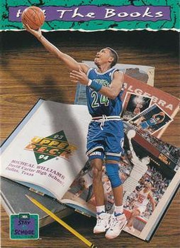 #481 Micheal Williams - Minnesota Timberwolves - 1993-94 Upper Deck Basketball