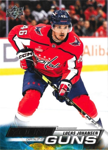#482 Lucas Johansen - Washington Capitals - 2022-23 Upper Deck Hockey