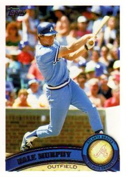 #135b Dale Murphy - Atlanta Braves - 2011 Topps Baseball