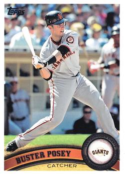 #335a Buster Posey - San Francisco Giants - 2011 Topps Baseball