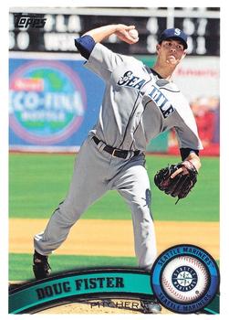 #362 Doug Fister - Seattle Mariners - 2011 Topps Baseball