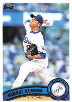 #367 Hiroki Kuroda - Los Angeles Dodgers - 2011 Topps Baseball