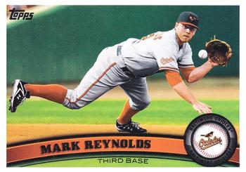 #378a Mark Reynolds - Baltimore Orioles - 2011 Topps Baseball