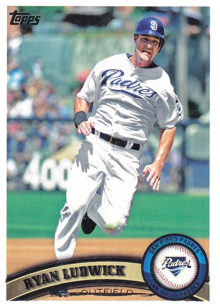 #383 Ryan Ludwick - San Diego Padres - 2011 Topps Baseball