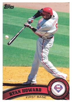 #420a Ryan Howard - Philadelphia Phillies - 2011 Topps Baseball