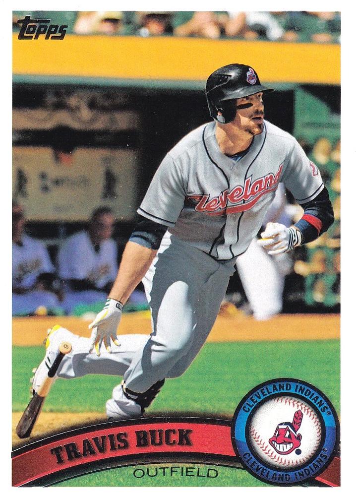 #426 Travis Buck - Cleveland Indians - 2011 Topps Baseball