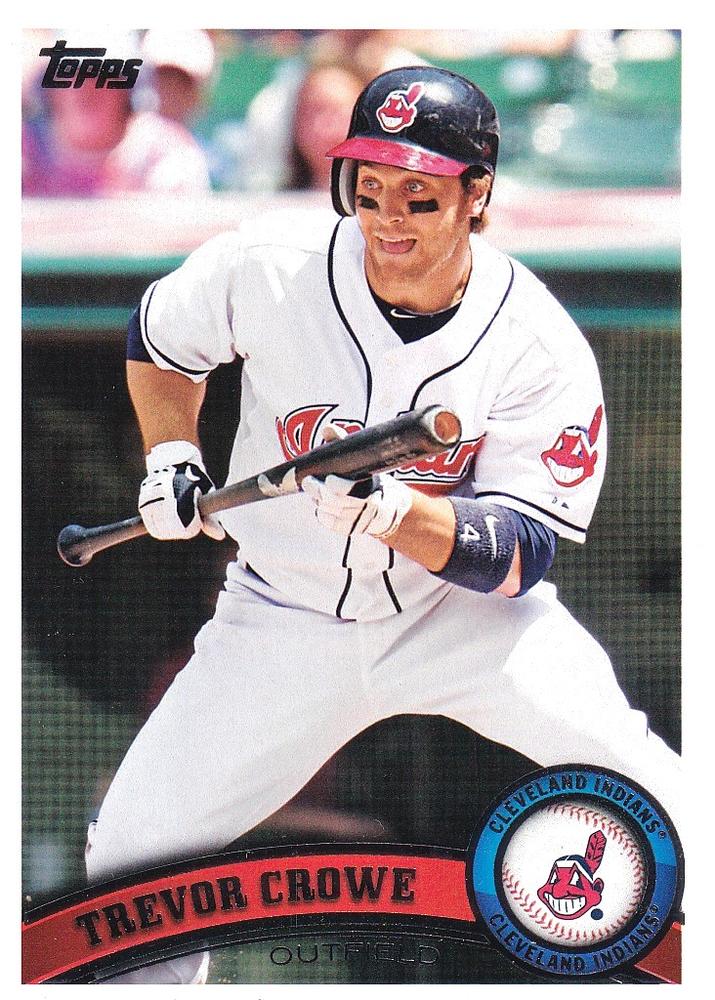 #430 Trevor Crowe - Cleveland Indians - 2011 Topps Baseball