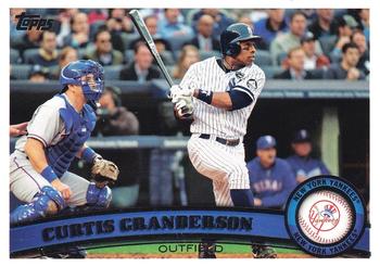 #433 Curtis Granderson - New York Yankees - 2011 Topps Baseball