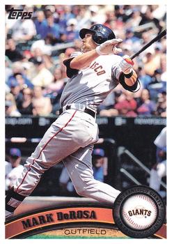 #434 Mark DeRosa - San Francisco Giants - 2011 Topps Baseball