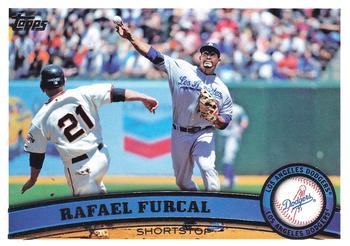 #441a Rafael Furcal - Los Angeles Dodgers - 2011 Topps Baseball