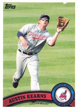 #449 Austin Kearns - Cleveland Indians - 2011 Topps Baseball