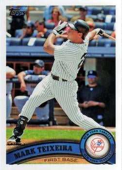 #450a Mark Teixeira - New York Yankees - 2011 Topps Baseball