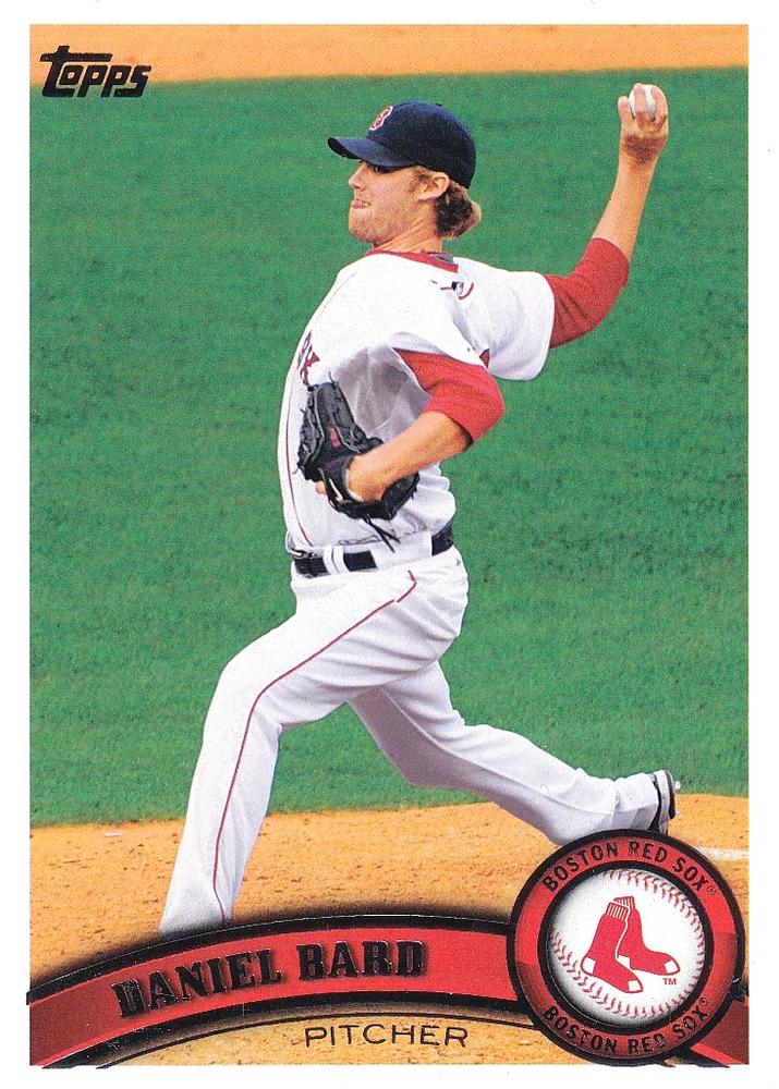 #464 Daniel Bard - Boston Red Sox - 2011 Topps Baseball