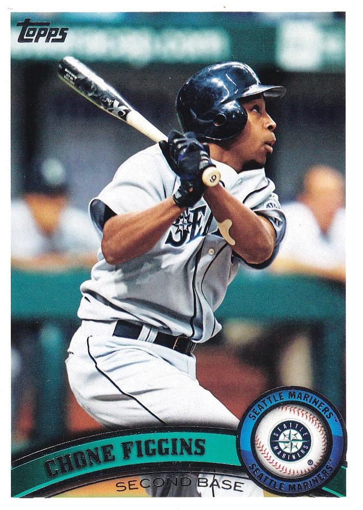 #468 Chone Figgins - Seattle Mariners - 2011 Topps Baseball