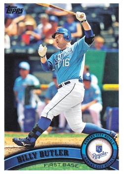 #470a Billy Butler - Kansas City Royals - 2011 Topps Baseball