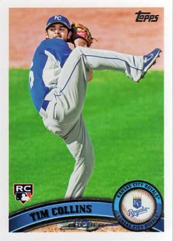 #471 Tim Collins - Kansas City Royals - 2011 Topps Baseball