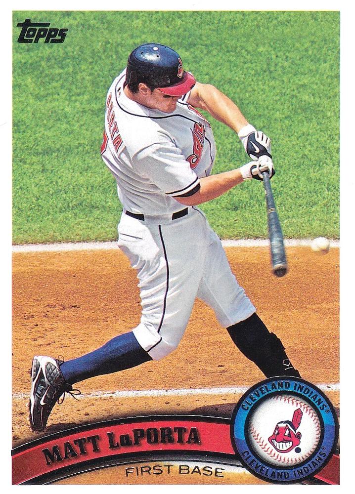 #476 Matt LaPorta - Cleveland Indians - 2011 Topps Baseball