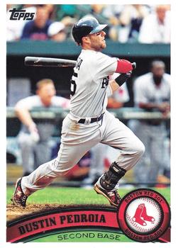 #480a Dustin Pedroia - Boston Red Sox - 2011 Topps Baseball
