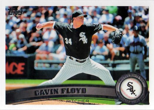 #496 Gavin Floyd - Chicago White Sox - 2011 Topps Baseball