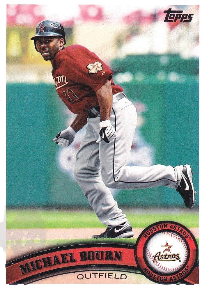 #509 Michael Bourn - Houston Astros - 2011 Topps Baseball